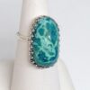 Blue Green Amazonite Ring - AMAR1