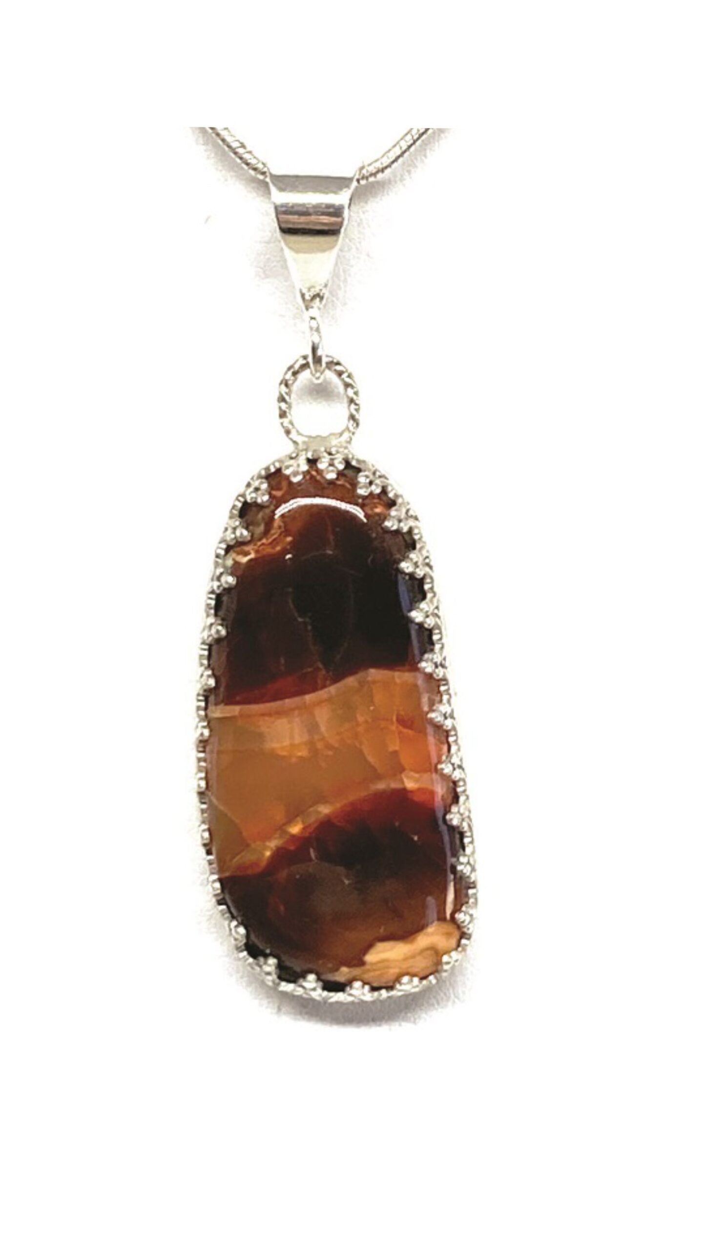 Orange Carnelian Pendant