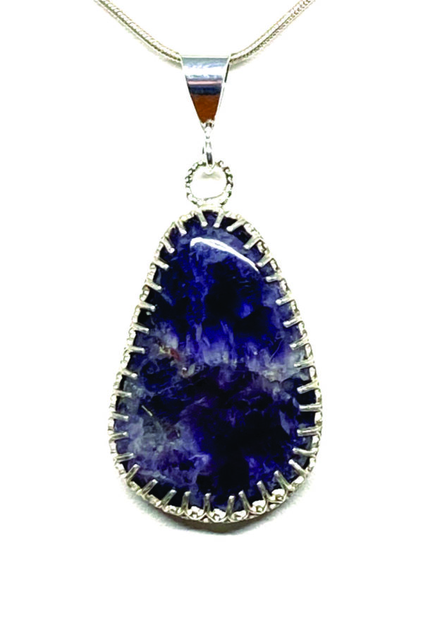 Purple Amethyst Pendant - AMY4