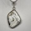 White Buffalo Turquoise Pendant - WB48