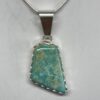 Blue Turquoise Pendant - TURBL32