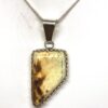 Blue ribbon Turquoise Pendant - TURBR31
