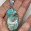 Turquoise Colored Amazonite Pendant