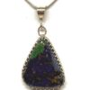 Blue Green Chrysocolla Pendant - CHRY8