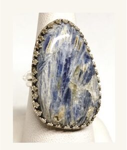 Blue Kyanite Ring