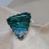 Green Malachite Ring with Chrysocolla - MALR6