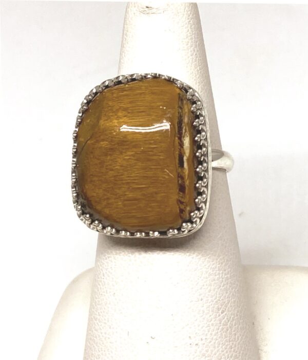 Golden Brown Tiger Eye Ring - TER1