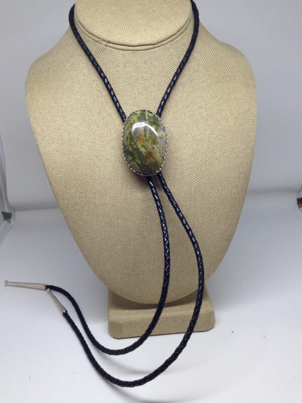 Green Jasper Bolo - BO JASG