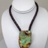 Green and Brown Turquoise Bolo - BO TURG1