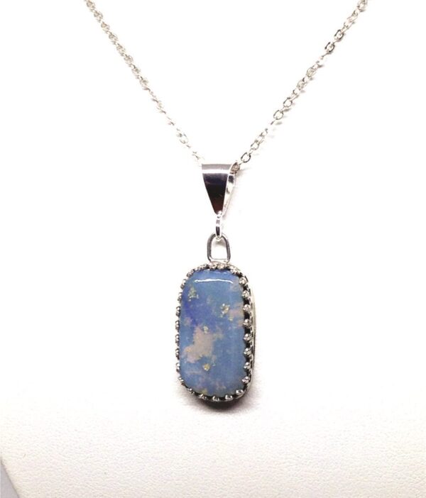 Blue Opal Pendant - OPA44