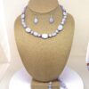 Necklace Set Blue Lace Agate -NSBLA5