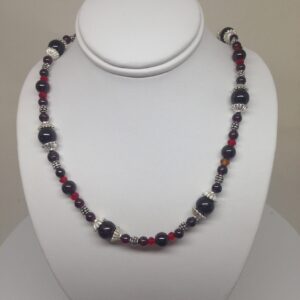 Necklace, Red, Garnet