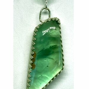Green Fluorite Pendant