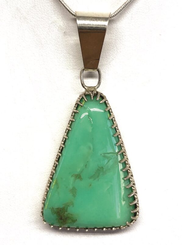 Green Chrysophase Pendant - CHP3