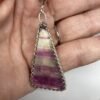 Pink Fluorite Pendant