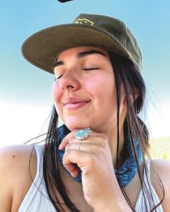 Happy Customer With Beautiful Turquoise Ring