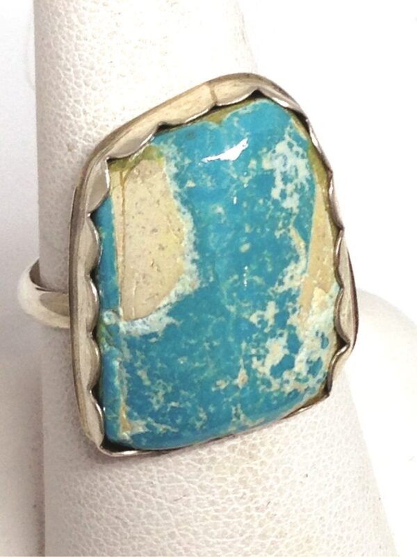 Blue Turquoise Ring - TURBLR6