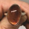 Sunstone Clear Orange Ring