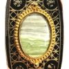 Green Jasper Gemstone Belt Buckle for 1-1/2" Belts