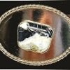 White Buffalo Turquoise Belt Buckle