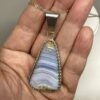 Blue Lace Agate Pendant