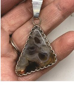 Red Fire Agate Pendant