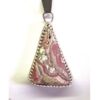 Pink Rhodochrosite Pendant