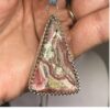 Pink Rhodochrosite Pendant
