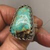 Blue Turquoise with Brown Matrix Ring
