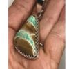 Green and Brown Variscite Pendant
