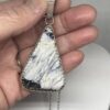 White Buffalo Turquoise Pendant