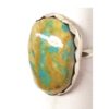 Turquoise Ring Blue Brown K