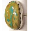 Turquoise Ring Blue Brown K