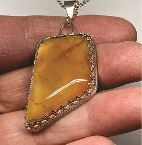 Orange Carnelian Pendant
