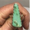 Green Chrysoprase Ring