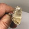Mica Ring Transparent Cream Colored