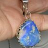 Blue AustralianOpal Pendant