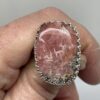 Pink Rhodochrosite Ring