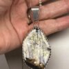 White Buffalo Turquoise Pendant
