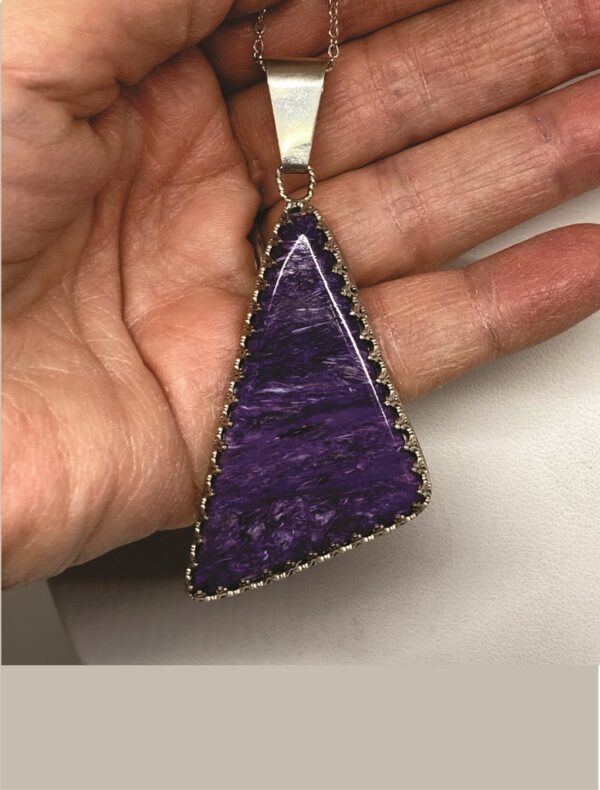 Purple Charoite Pendant