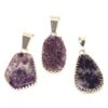 Purple Amethyst Pendants Group
