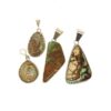 Blue and Brown Turquoise Pendants Group G