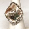 Abalone Ring with Sterling Silver Bezel