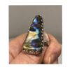 Blue and Gold Labradorite Ring