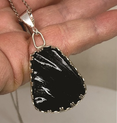 Black Obsidian Pendant
