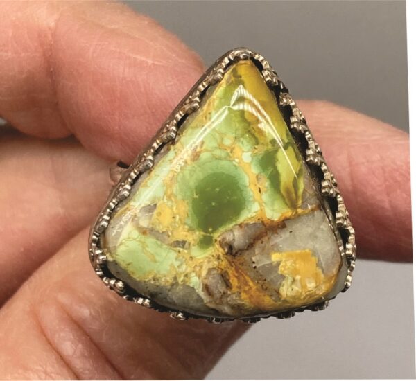 Green Turquoise Ring