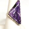 Purple Charoite Ring