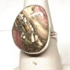 Rhodochrosite Pink Ring