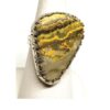 Bumble Bee Jasper Ring Yellow B SOLD
