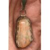 Opal Pendant Orange Ethiopia  A